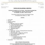3rd November 2021 meeting agenda